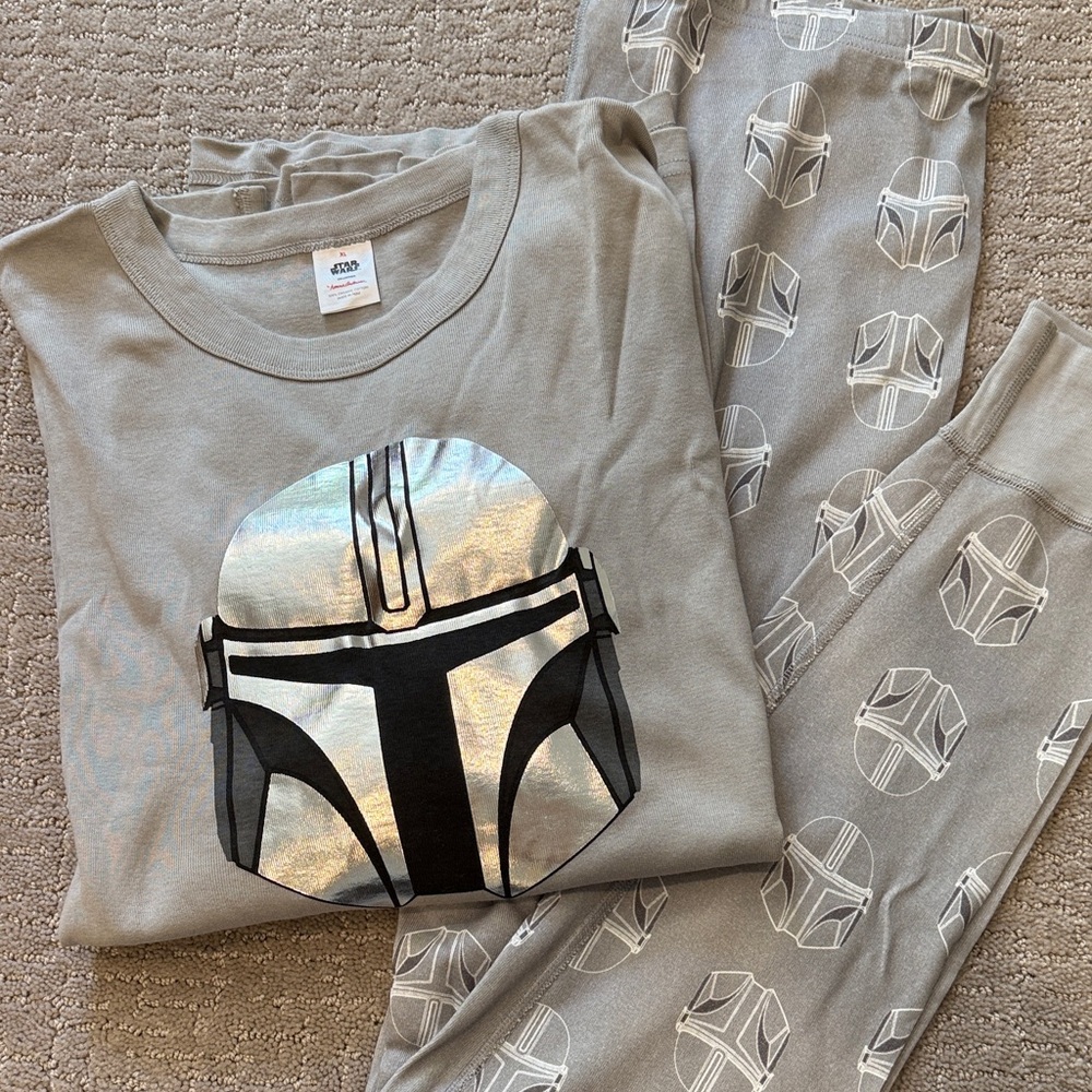 Star Wars Mandalorian Long John Pjs - XL